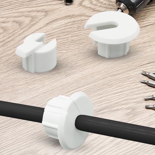 2Pcs Wall Bushing for Starlink Dishy Ethernet Cable Cable Wall Through Adapter, Feed-Through Cable Through Wall Plate - Image 4