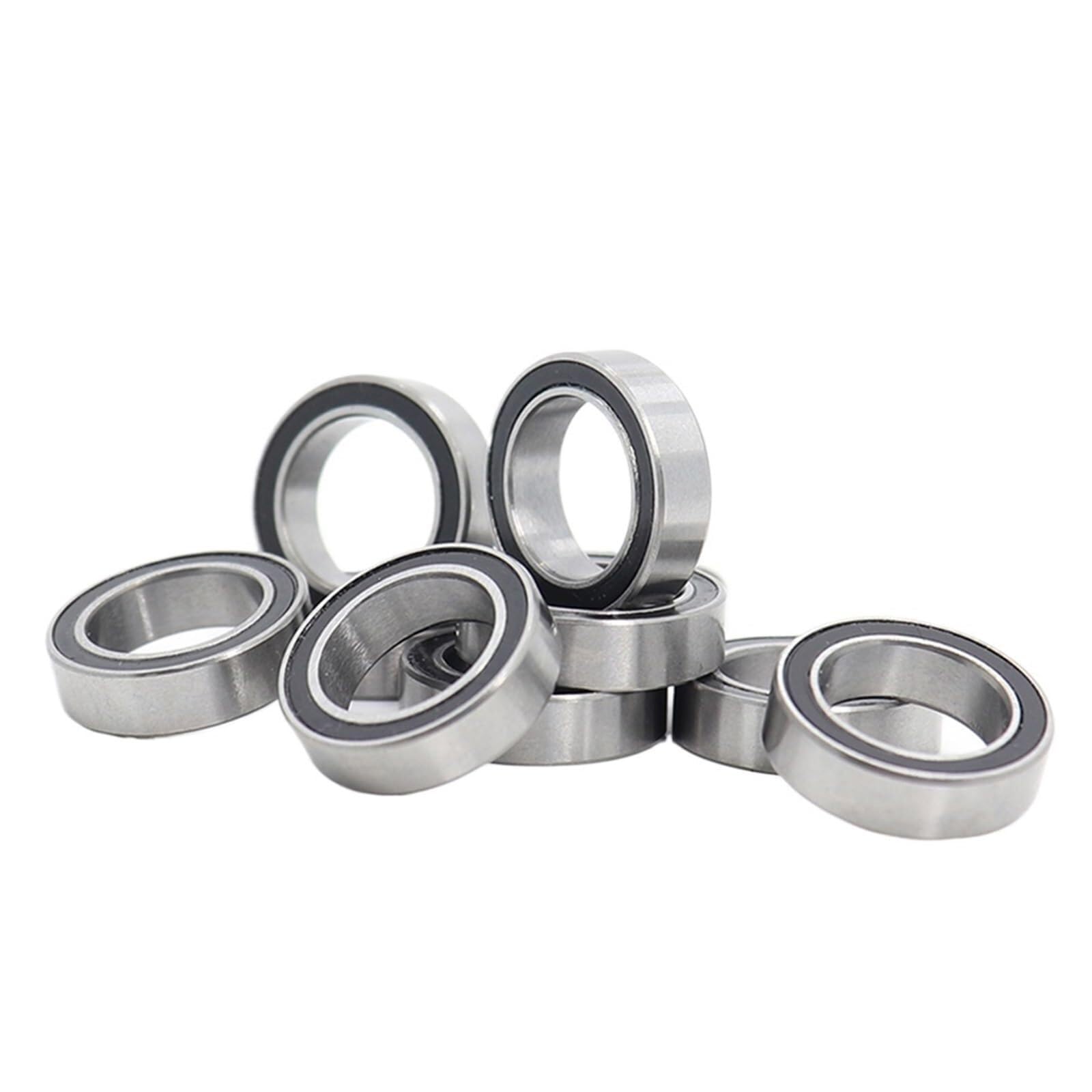 Industrial Shaft Bearings, MR115RS Bearing 10PCS 5x11x4 Mm ABEC-7 Car Truck MR115 RS 2RS Ball Bearings MR115-2RS Black Sealed