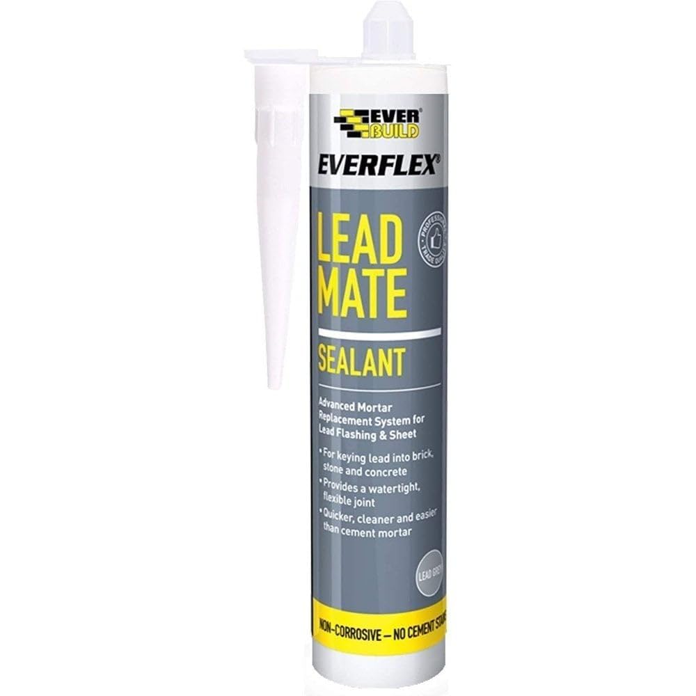 25 x Everbuild Everbuild Lead Mate Sealant Flashing Seal Grey Waterproof