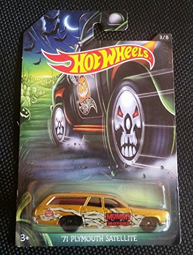Hot Wheels 2017 Happy Halloween '71 Plymouth Satellite #3/8 Gold