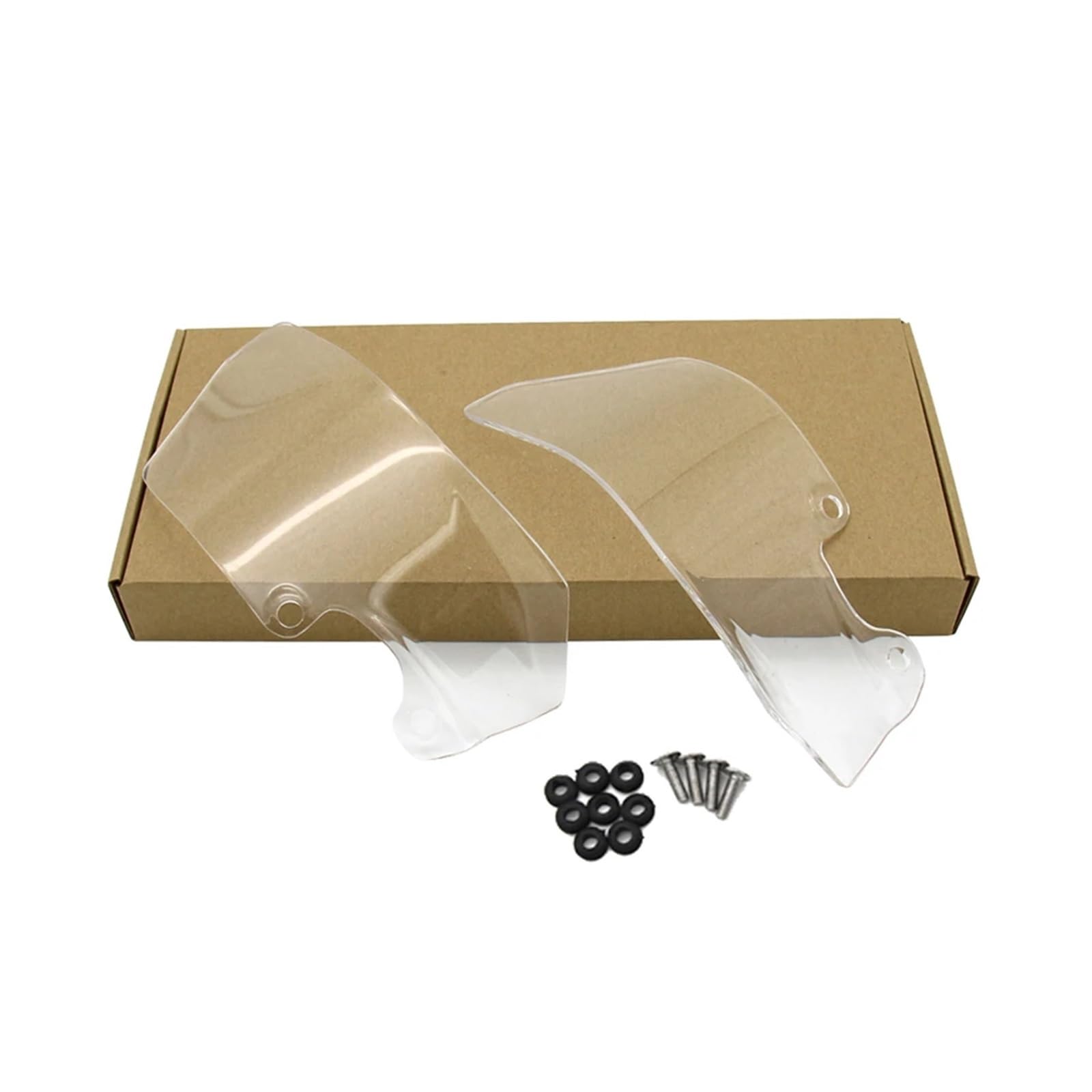 DEFLETTORI ARIA Per BMW R1200GS Adventure 04-12 Parabrezza Pannelli laterali parabrezza R 1200 GS ADV 2004-2012 2005 2006 2007 2008 2009 2010(Transparent)