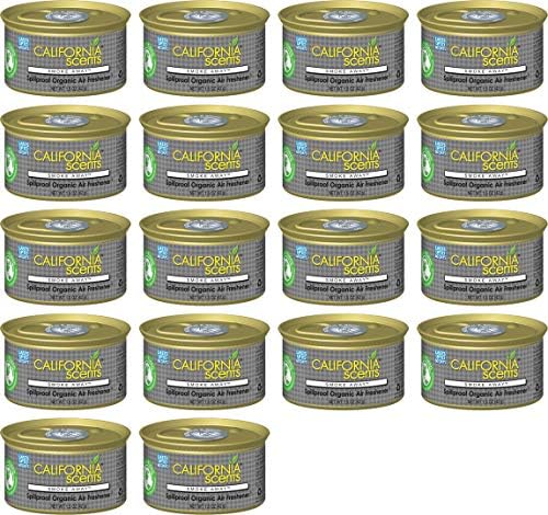 California ScentsSpillproof Organic Air Freshener, 1.5 Ounce Canister (Pack of 18) (Smoke Away)