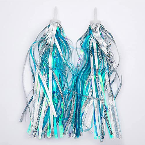 U-Lian Kids Bicycle Tassel Ribbon,Children Scooter Handlebar Streamers Bicycle Grips Ribbon Baby Carrier Accessories Easy Attach To Bike's Handlebars #TOP3