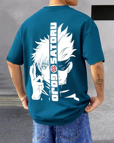 Image of AUSK Baggy Hip-Hop T-Shirt for Men - Graphic Printed T Shirts || Oversized Men Tshirt || T-Shirts