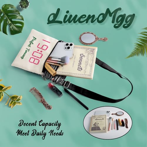 Perfect Timing 1908 Messenger Bag Small Ethnic Pattern Printed Adjustable Strap Crossbody Zipper Bag Sorority AKA Phone Bag Wallet Cute Shoulder Handbag for Women 7