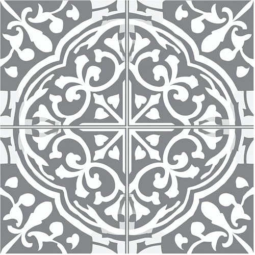 Image of Nuxovilar Peel and Stick Vinyl Floor Tiles, 12x12 Inch