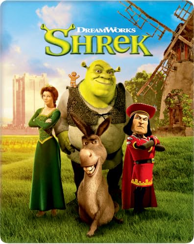 Shrek 25th Anniversary [4k UHD & Blu-Ray] Limited Edition Steelbook [Region B]