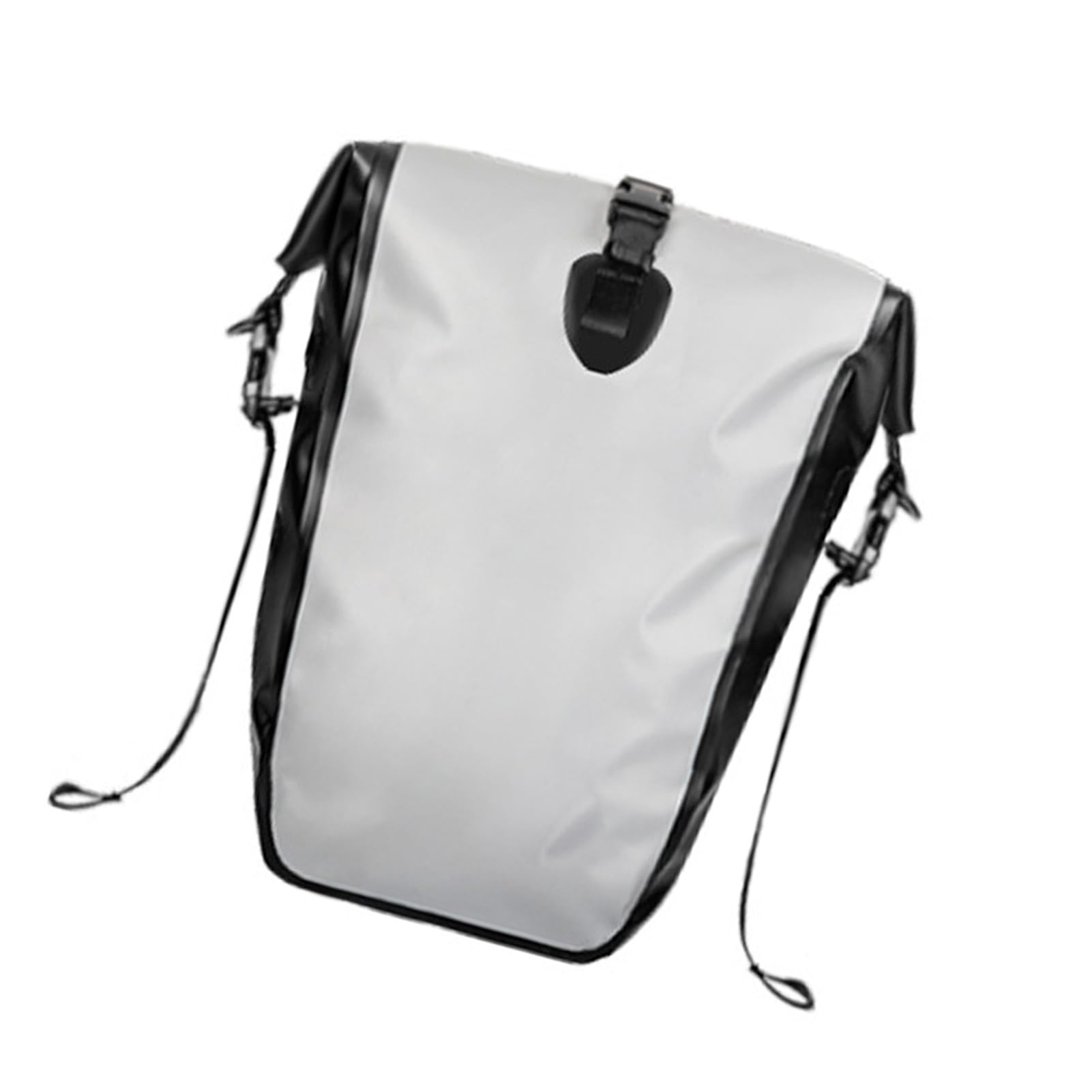 Borsa Portapacchi Posteriore per Bici Impermeabile da 25 Litri per Andare in Bicicletta, Borsa da Sella Bici in Materiale PVC Verde Militare/grigio/Ciclisti (#2)