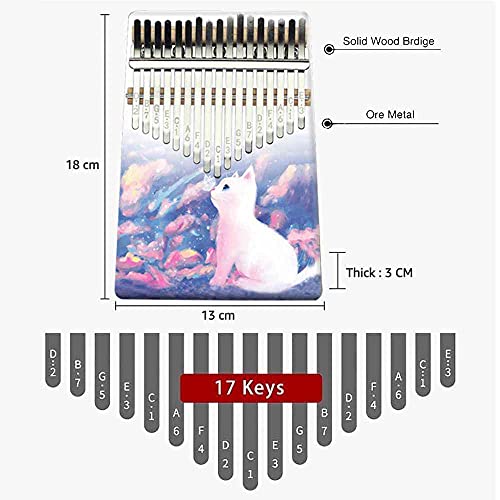 Hearda Kalimba 17 clés Instrument de Musique, Portable Pouce Piano Africain Marimba Kalimba Cadeau Kit avec Accordeur… - Les Beatles, Paul McCartney, John Lennon, RIngo Starr, George Harrison Hearda Kalimba 17 clés Instrument de Musique, Portable Pouce Piano Africain Marimba Kalimba Cadeau Kit avec Accordeur… – Image 4
