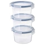 365+ Food Container With Lid 750 ml( Set of 3 PC )
