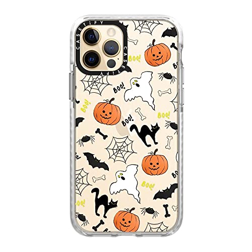 Casetify Impact Case For Iphone 12/12 Pro - Boo! Its Halloween - Clear Frost #TOP3