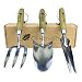 OAKENLEAF Extra Large Garden Tools Set, 3 Piece Stainless Steel Forged Heavy Duty Trowel Fork Multi-Tool. Ideal For Men and Women. Traditional Set Built To Last