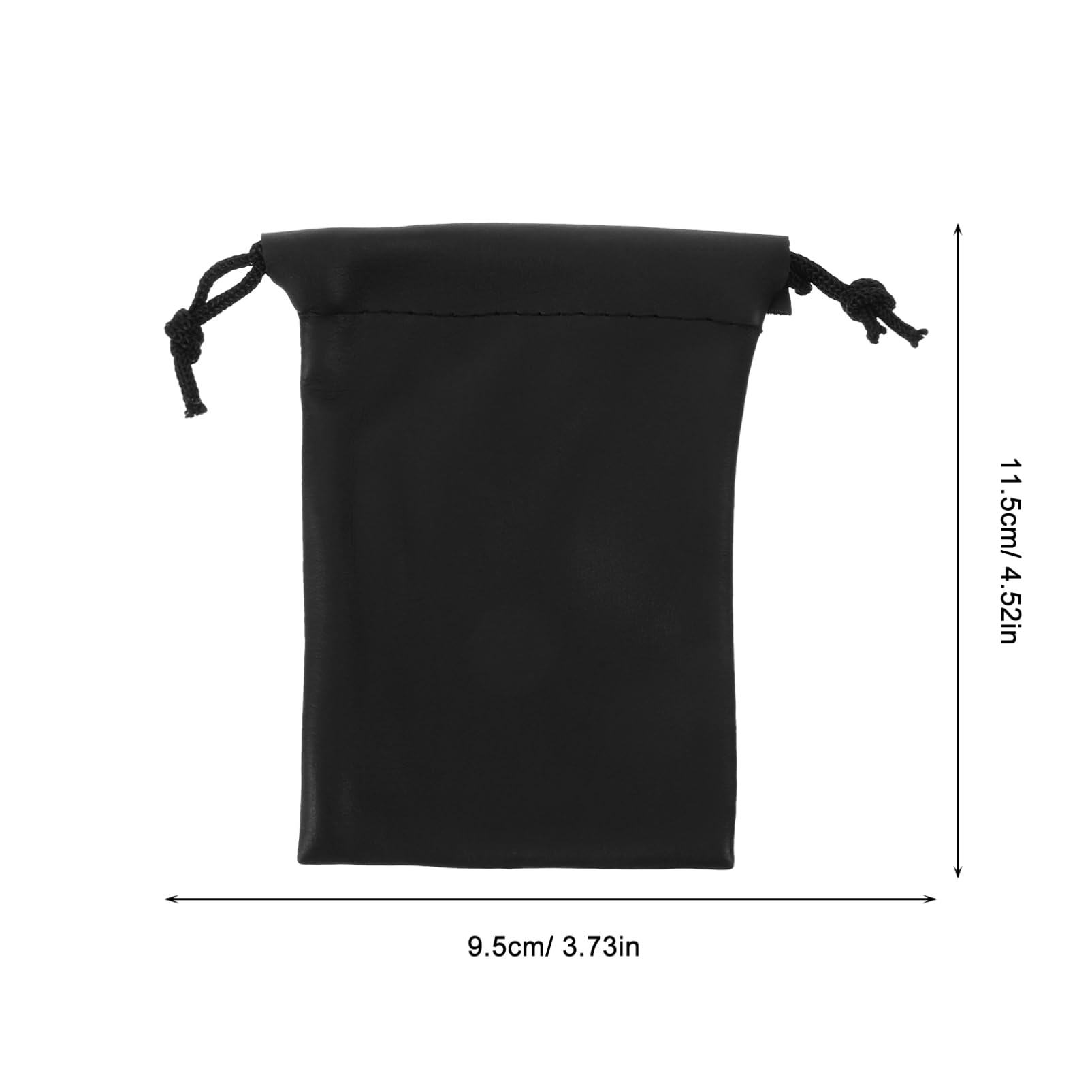 Yardwe 4Pcs Microphone Carrying Bag Mic Pouch for Gym Drawstring Holder for Audio Accessories Storage for Recording Equipment