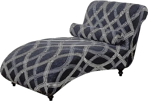 ELYSYSRL Copri Chaise Longue Elasticizzato Senza Braccioli per Soggiorno Fodera Copertura (Color : #14)