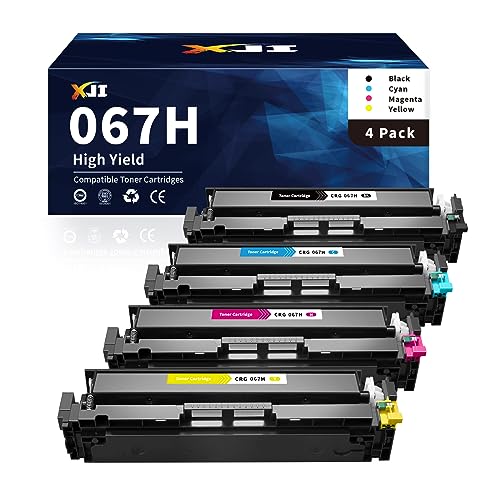 Cartouche Canon 067H XJI résout les problèmes de toner vide en impression couleur