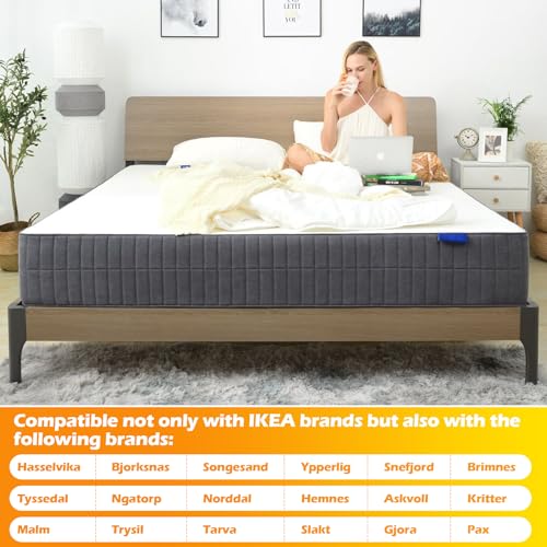 Image of 116791 110789 Mounting Plates Replacement for IKEA Bed Frame Brackets Part