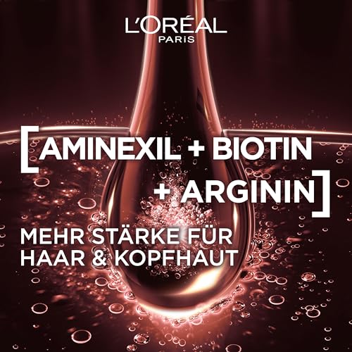 L'Oréal Paris Elvital Haarkur gegen Haarausfall durch Haarbruch, Ohne Parabene oder Silikone, Für kraftloses Haar, Mit Biotin, Provitamin B5 und Arginin, Full Resist Multi Power Kur, 1 x 680 ml