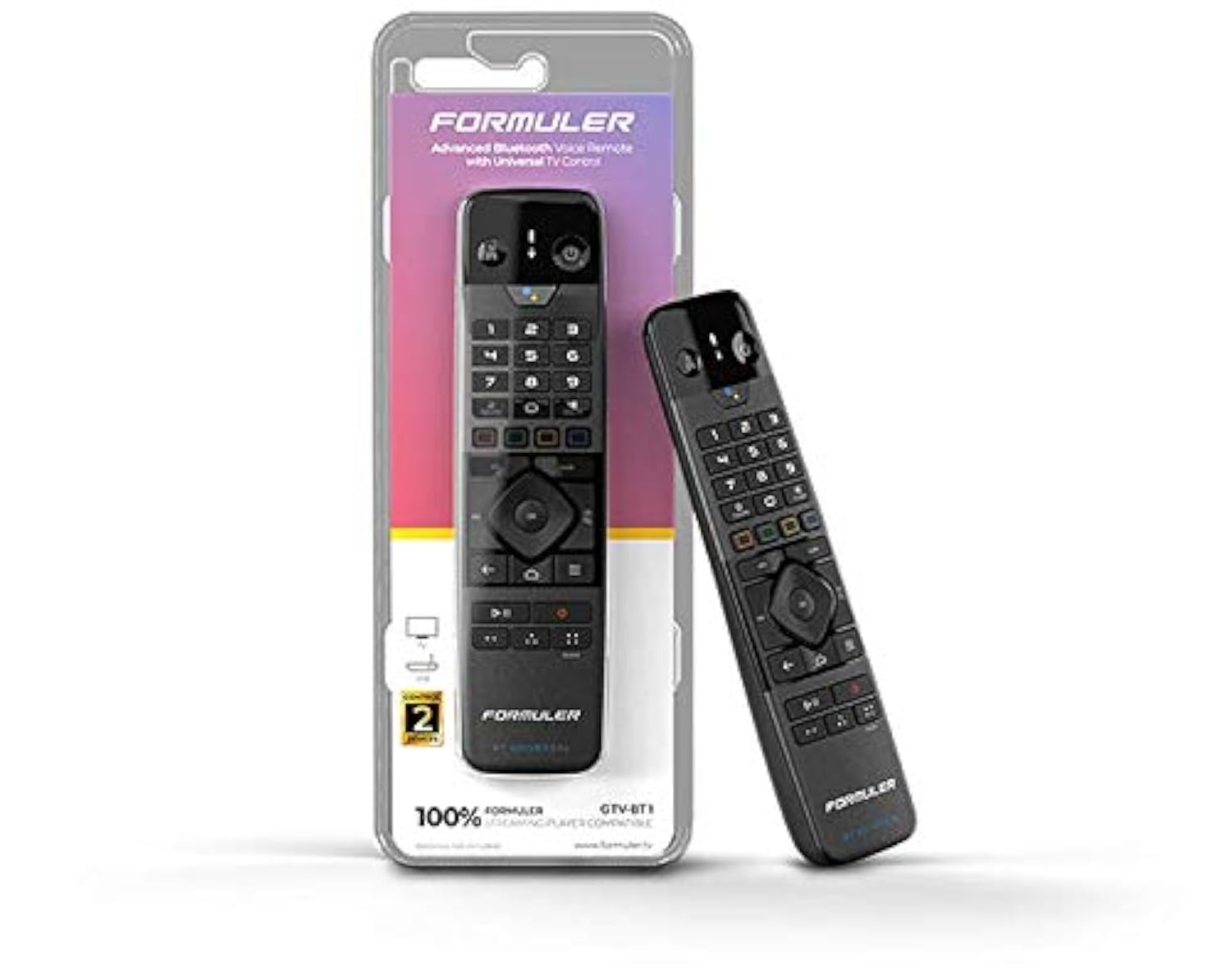 Sales UK GTV-BT1 Advanced Bluetooth Voice Remote with Universal TV Control for Z8 and Z Alpha
