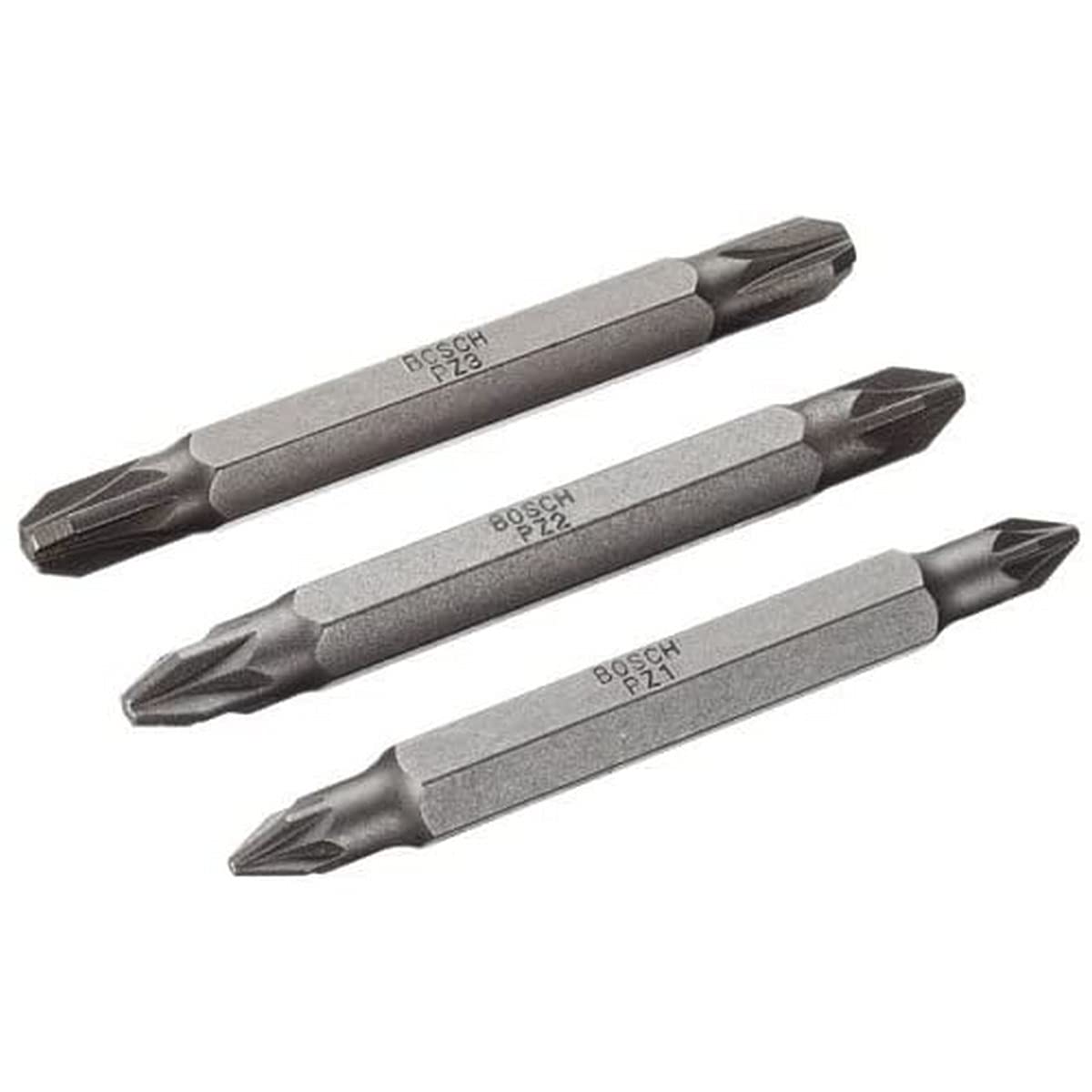 Bosch Professional Accessories Vidalama Ucu, Gri, 3 Adet