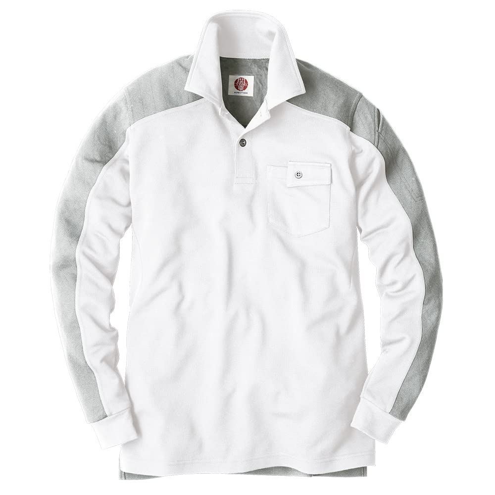 70’SLacoste レア品三共生興物長袖ポロシャツ ホワイト4号 70'SLacoste レア品三共生興物長袖ポロシャツ ホワイト4号 70