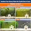 AquaMiracle Aquarium Filter with U - V Light & Filter Sponge, Fish Tank Filter with Timer for Green Water, Turtle Filter with Aeration & Rainfall Mode for Aquarium 10-30 Gallon #1