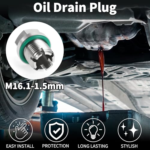 Tapón de drenaje de aceite M16.1 para reparar fugas en el cárter de coches Chevy 2