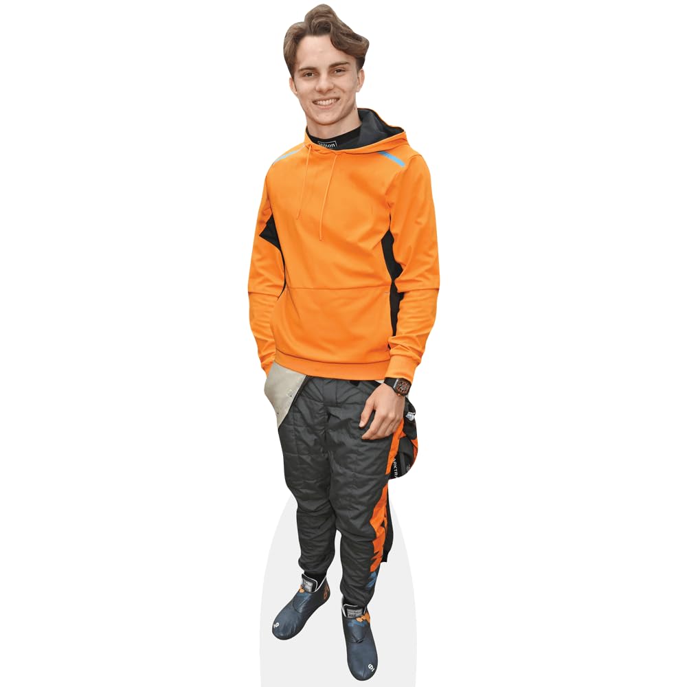 Celebrity Cutouts Mini Size Cutout Oscar Piastri (Orange Jumper)