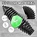 2026 New Tie Rod Boot Kit with Clamps & Zip Ties,Cuttable Silicone Rack and Pinion Boot for Steering System Protection,Universal Inner Tie Rod Boots Car Accessories