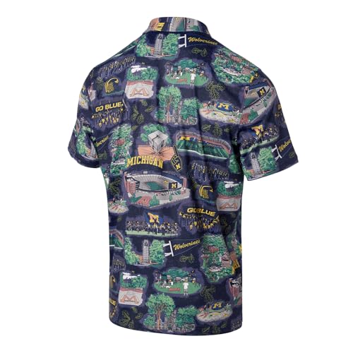 Reyn Spooner NCAA Hawaiian Aloha Performance Polo2