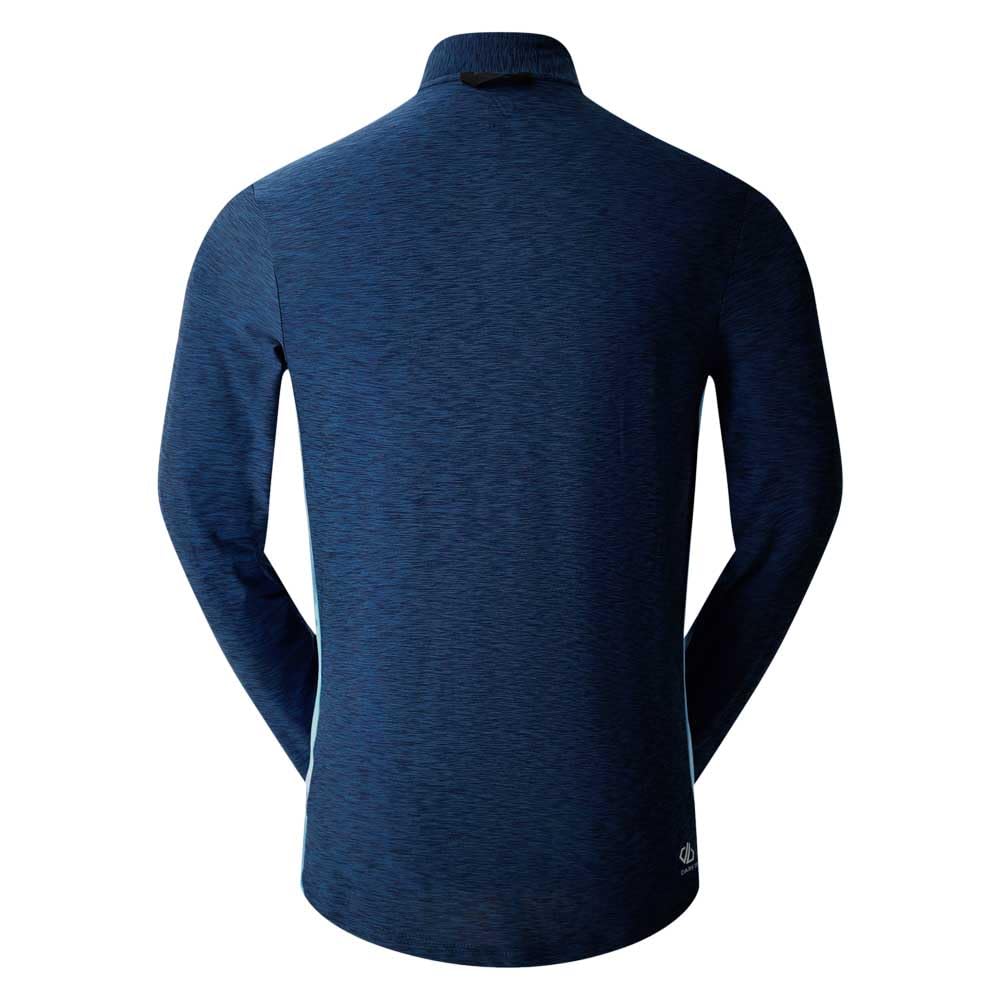 Dare2B Męska koszulka Power Up Stretch Midlayer Blue
