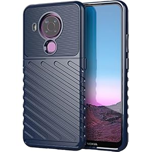 Mobigear Groove TPU Backcover voor Nokia 5.4 – Blauw