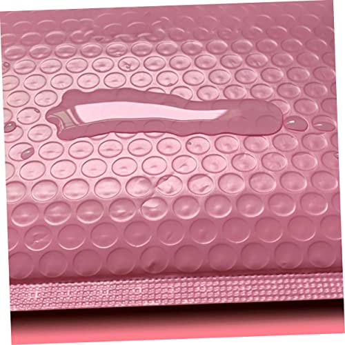 Hemoton 50Pcs A5 Envelopes Bolha Mailer Envelopes Roxos Poli Mailers Bolha Acolchoada De Pacote Saco