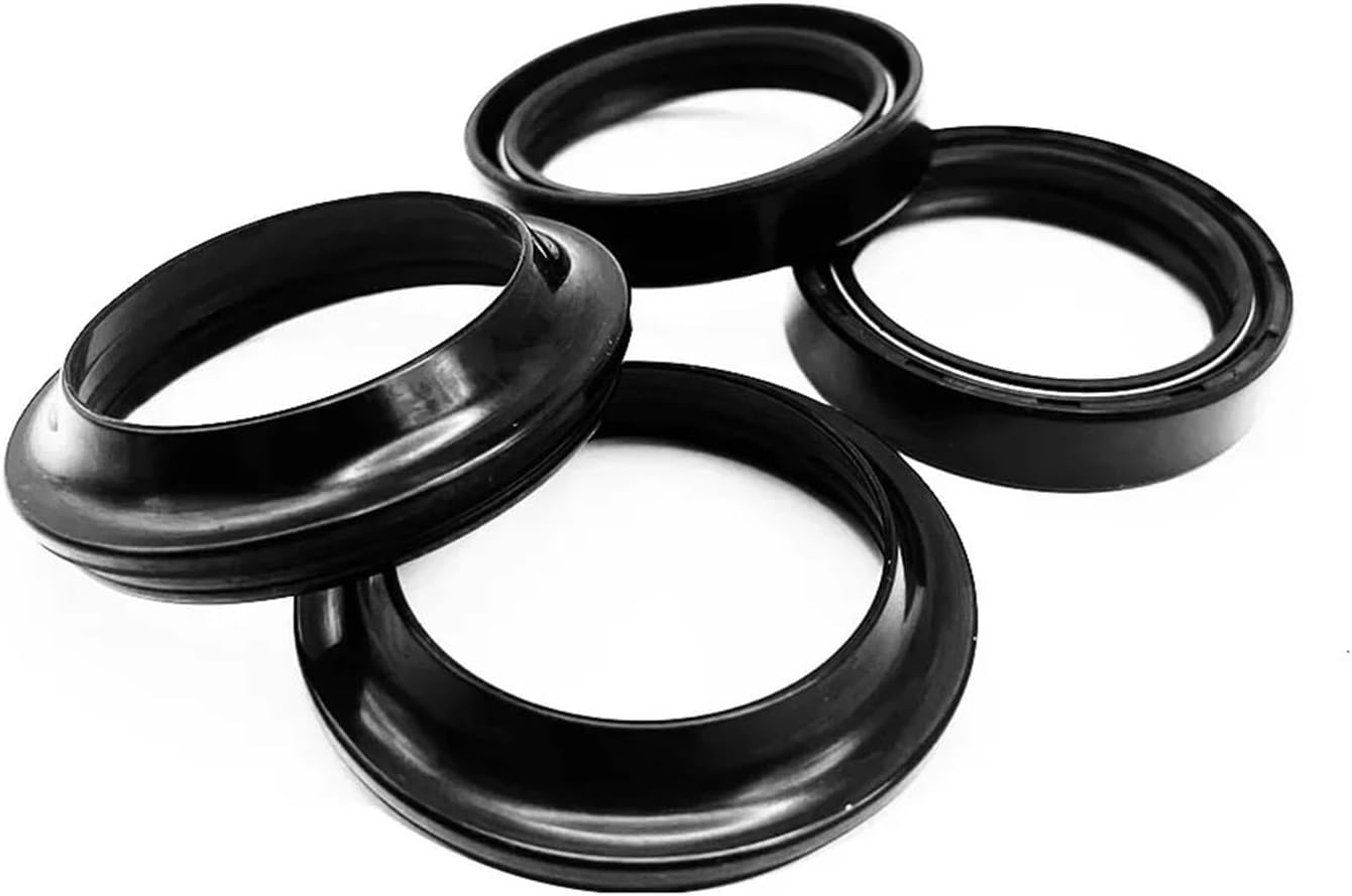 Motorcycle Absorber Front Fork Dust Oil Seal Kit For NINJA 250R 300 300R 400 500 500R 650 650R H2 H2R H2SX H2 R SX(Ninja 400 2018-2024)