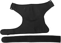 Barbell Shoulder Pad Esporte Braço Guarda Único Ombro Belt Fitness Protective Gear Respirável Confortável Neoprene Material Preto Tamanho Livre Ajustável para Ginásio Workout