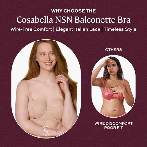 Image of Cosabella Women's NSN Balconette Bra