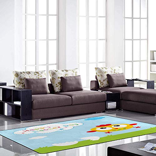 Tapis de maison Joyeux Pâques grand tapis polyester design moderne