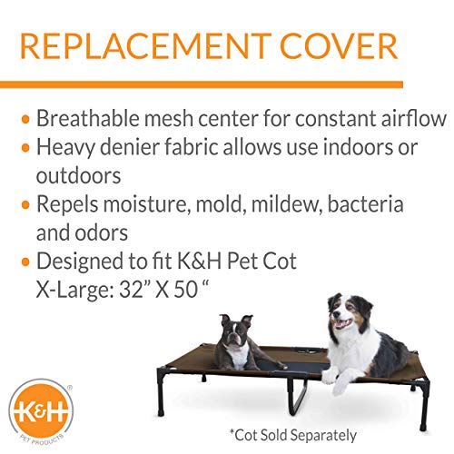 K&H Pet Products - Copertura Di Ricambio Originale Per Lettino (Telaio Non Incluso) - 4