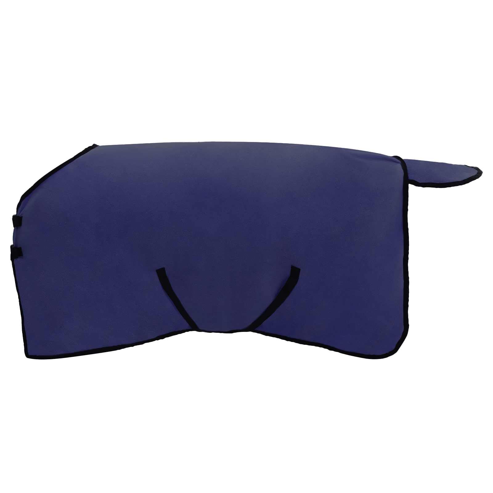 vidaXL Pferdedecke Marineblau 105 cm Polyester-Fleece