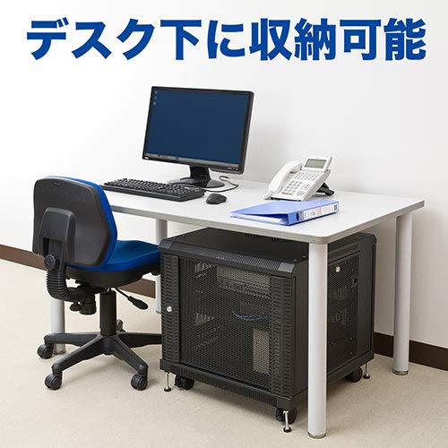 Amazon | イーサプライ 機器収納ラック サーバーラック 高さ58cm