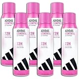 6 x 150 ml adidas Anti-Transpirant Spray Control