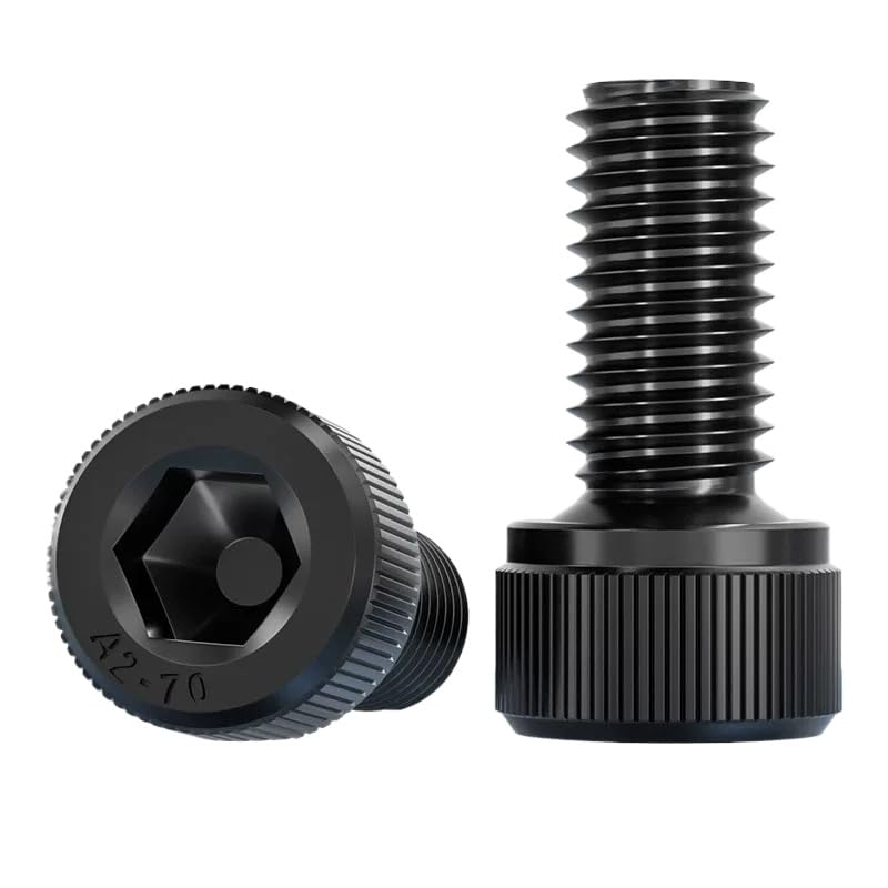 GB70.1 Black SS304 Stainless Steel Allen Hex Socket Bolts Cap Head Screws M4 M5 M6 M8 (100,M4 x 40mm)