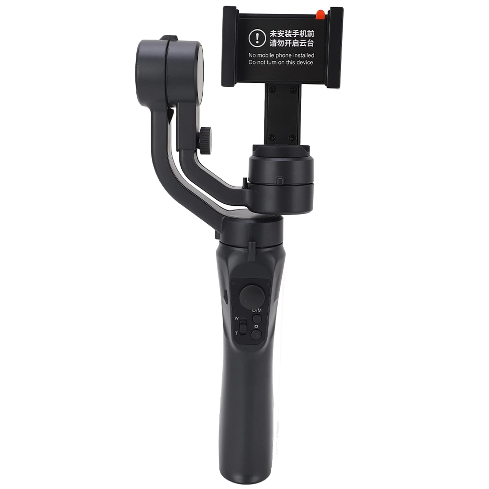 Ausla Estabilizador de Teléfono de 3 Ejes Cardán de Mano ABS con Seguimiento Automático Reconocimiento Facial Modo Panorámico de 2200 MAh para Vlog Live Stream Travel Smartphones iOS