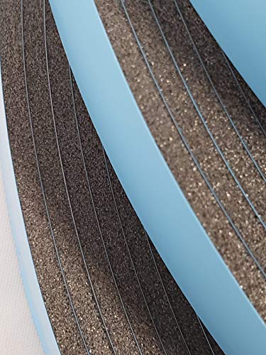 Image of Double Coated Window Glazing Tape, DC-PEF12P Width 1 /8 inch x Thick 3 /4 inch x 75' Black