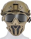 QJYZHAN PJ Style Quick Helmet and Airsof...