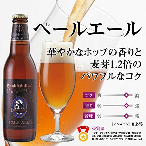 金賞地ビール 4種8本 飲み比べセット クラフトビール 詰め合わせ サンクトガーレン