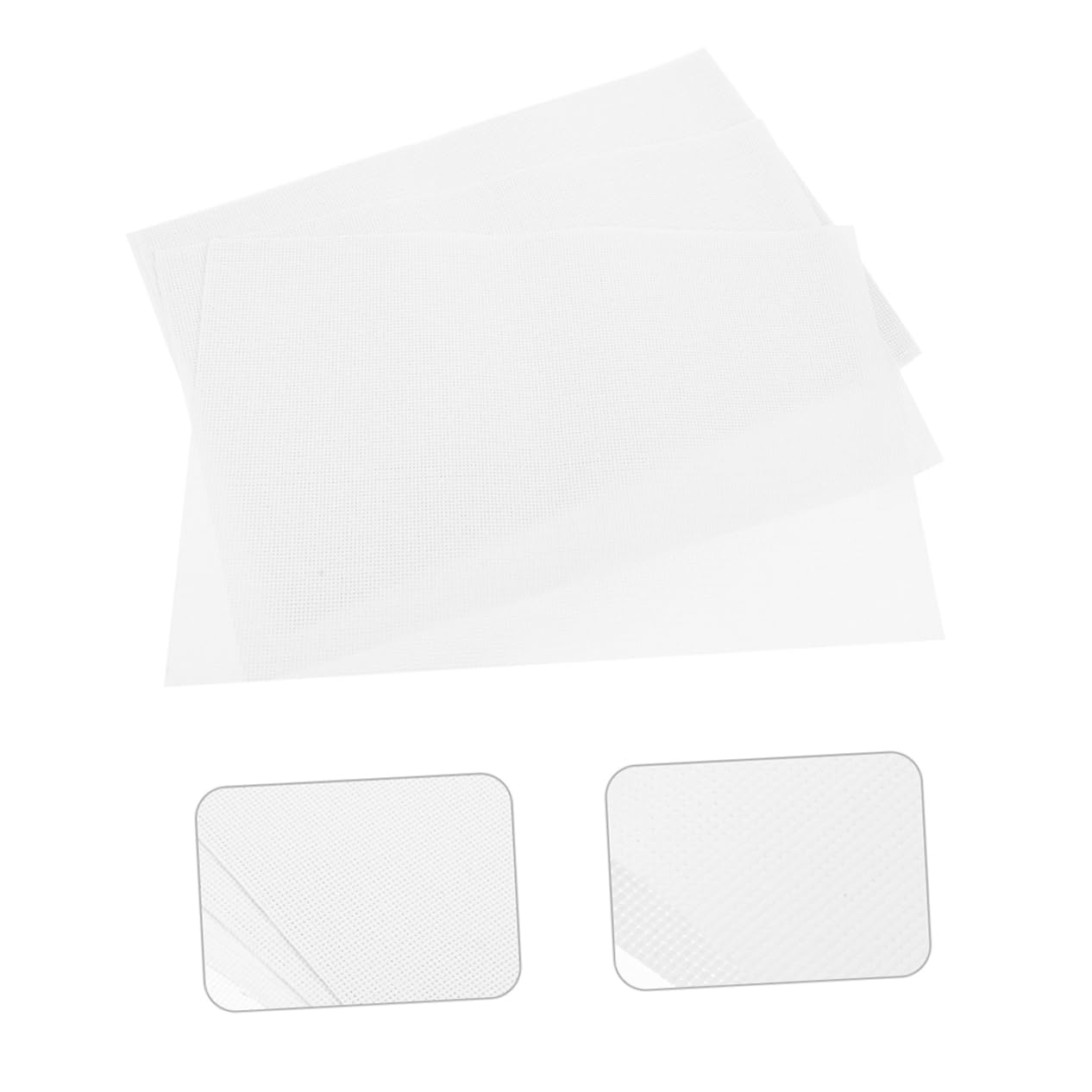 Homoyoyo 10 Sheets Evenweave Cross Stitch Fabric Embroidery Linen Cloth Count Cross Stitch Fabric