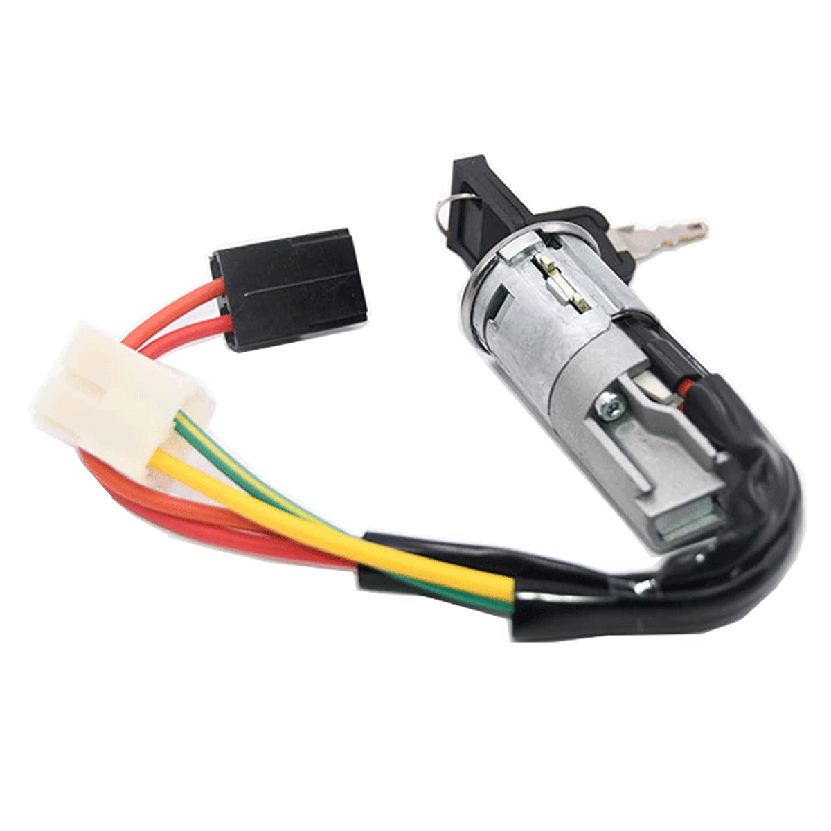 Interruttore di Accensione Cilindro Serratura 2 Chiavi compatibile con Vauxhall Vivaro Renault Trafic Primastar 7700813973 7701475696 7701038365