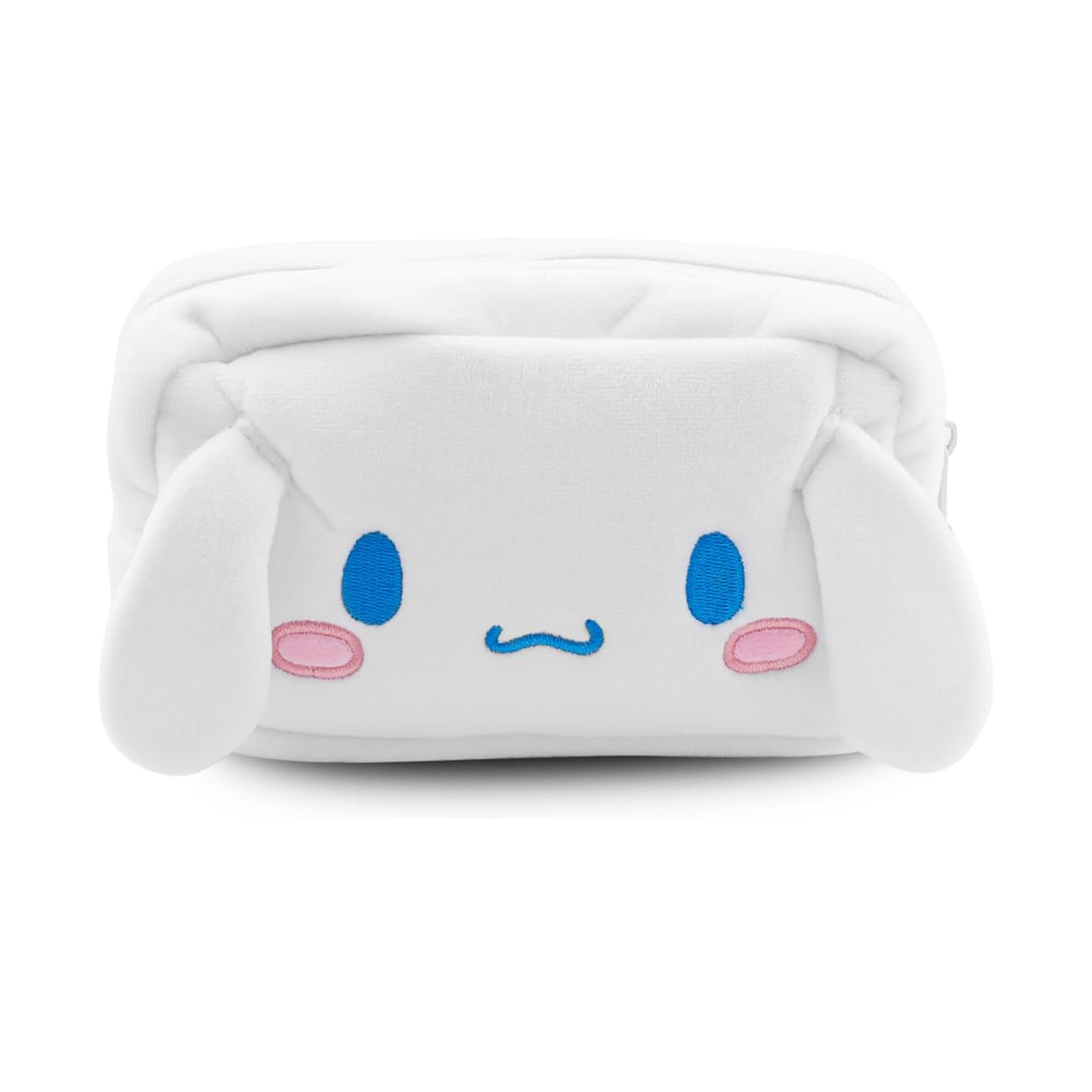 GenericCartoon Makeup Bag Anime Plush Cosmetics Case Pink Kitty Pencil Case Kitty Capacity Bag for Women Girl