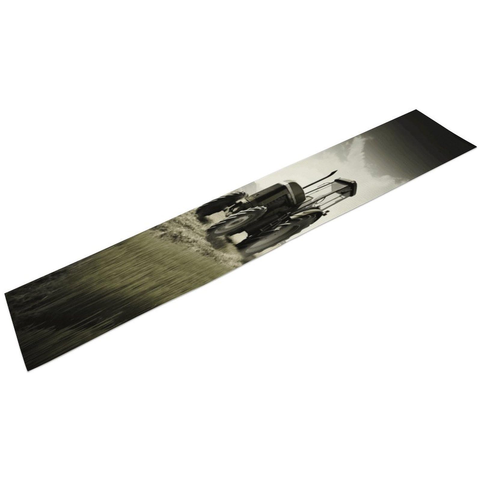Tractor Agriculture Tranquil Table Runner 13" X 72" Exquisite Linen Table Runner Wrinkle Resistant Farmhouse Rustic Table Runners Seasonal Table Decoration for Kitchen Dining Home Party