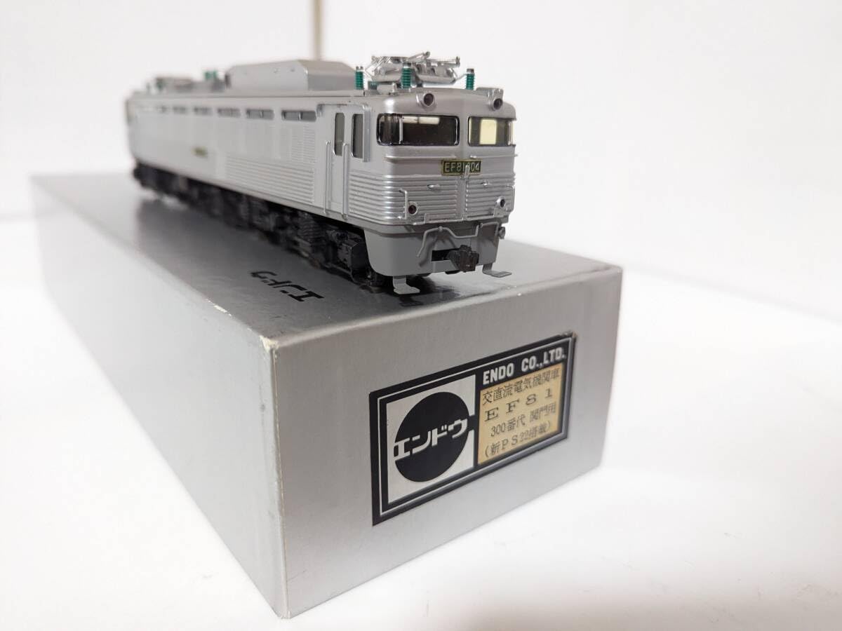 動作確認済 エンドウ HOゲージ EF81形 電気機関車 EF81-300